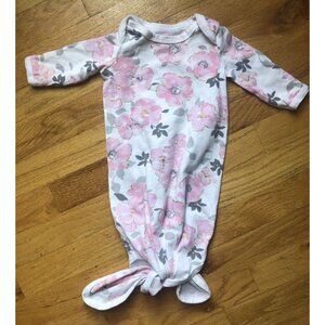 Floral Knot Gown Size 3M